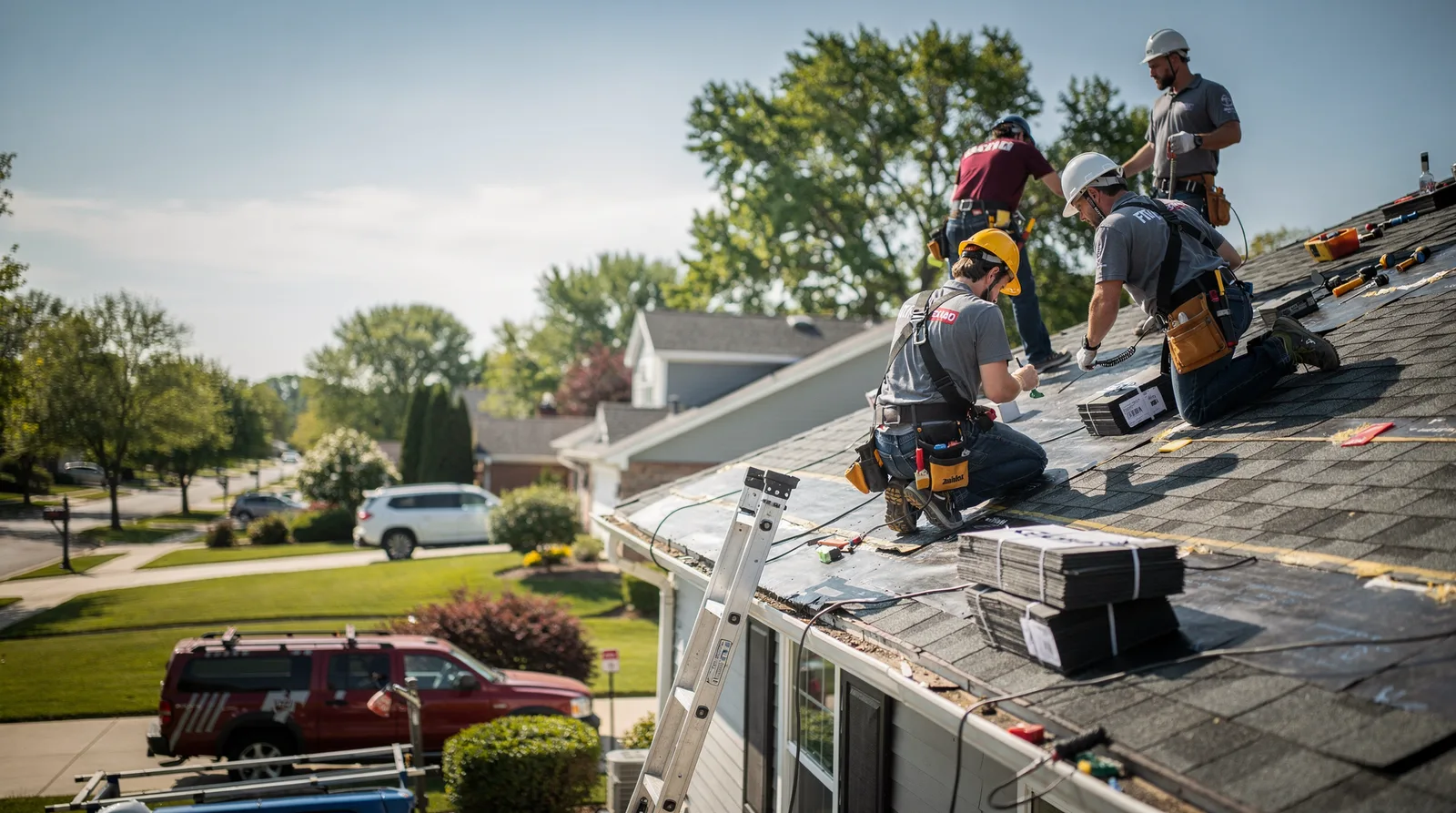 Roof Repair in Marriottsville, MD around you